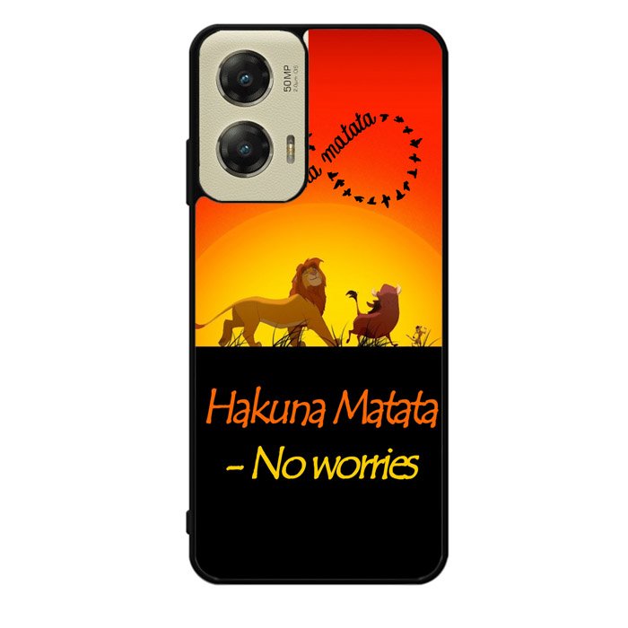 Hakuna Matata No Worries X3644 Motorola Moto G Stylus 5G 2024 Case