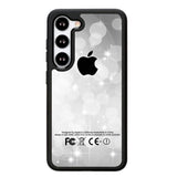 Silver Glitter X3897 Samsung Galaxy S24 5G Case