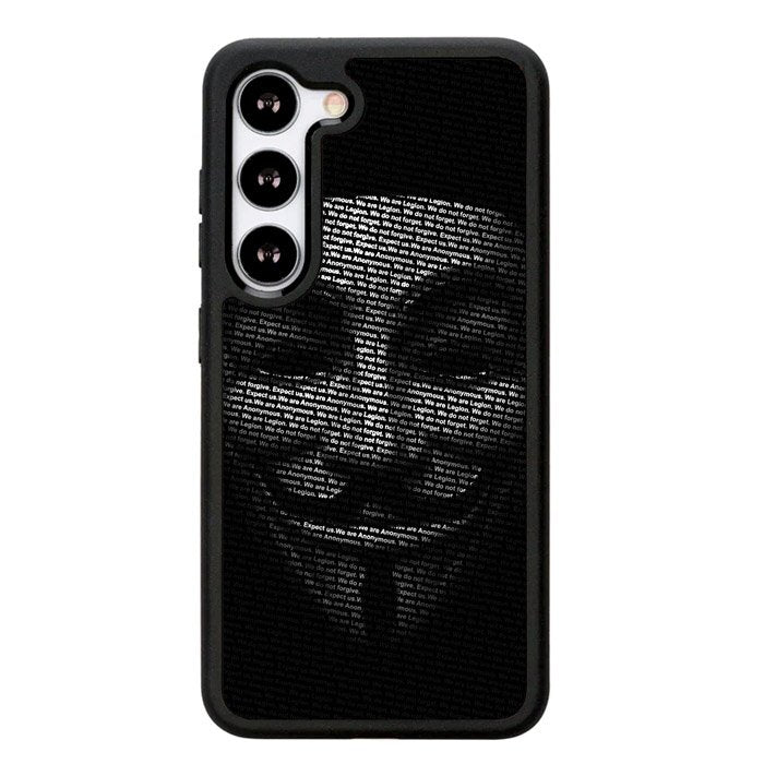 Guy Fawkes Mask Anonymous X4173 Samsung Galaxy S24 Plus 5G , Samsung Galaxy S24+ 5G Case