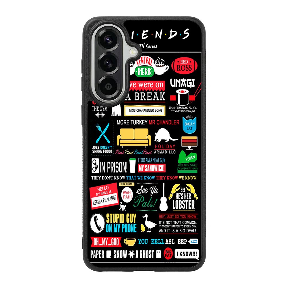 Friends TV Show X4372 Samsung Galaxy A37 Case