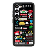 Friends TV Show X4372 Samsung Galaxy S24 Plus 5G , Samsung Galaxy S24+ 5G Case