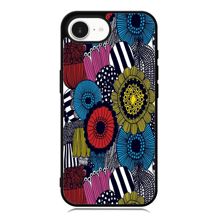 Marimekko Fabric X4482 iPhone 16e Case
