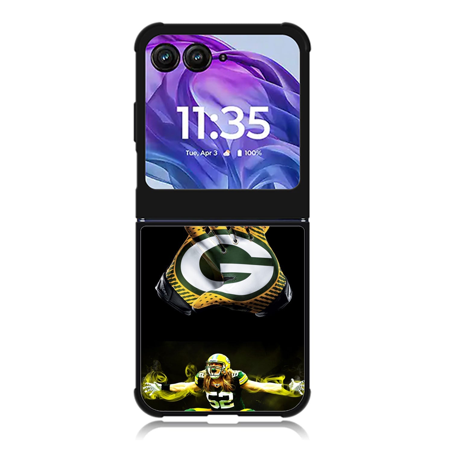Green Bay Packers Motorola Moto Razr 2024 , Moto Razr 50 Case FE0214