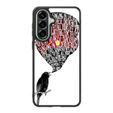 The Beatles Blackbird Lyrics X4765 Samsung Galaxy A57 Case
