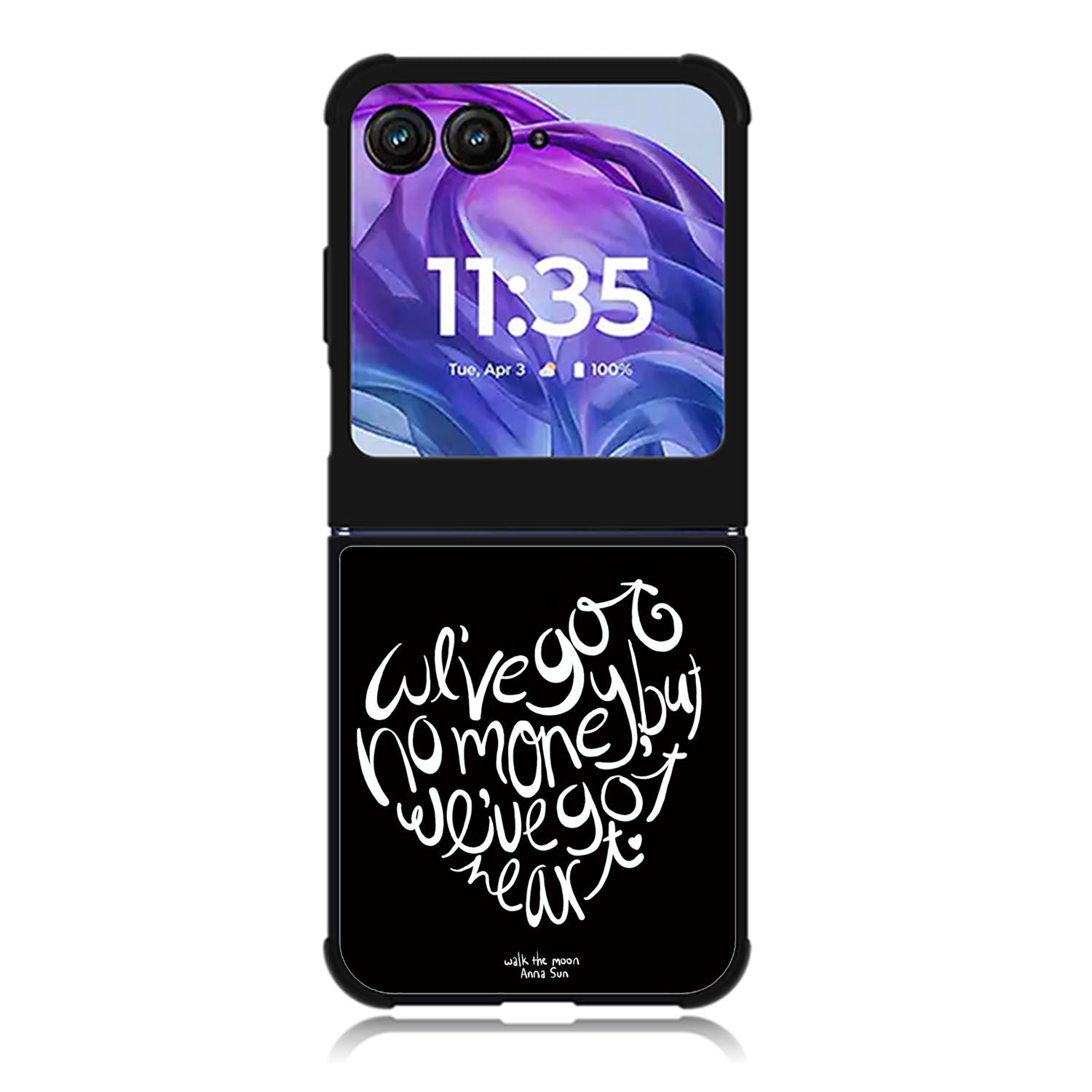 Walk the Moon Anna Sun Lyrics Motorola Moto Razr 2024 , Moto Razr 50 Case FE0237