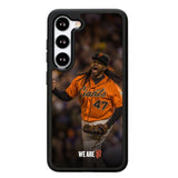 johnny cueto giants X6105 Samsung Galaxy S24 Plus 5G , Samsung Galaxy S24+ 5G Case