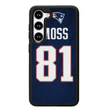 New England Patriots Randy Moss X6155 Samsung Galaxy S25 5G Case