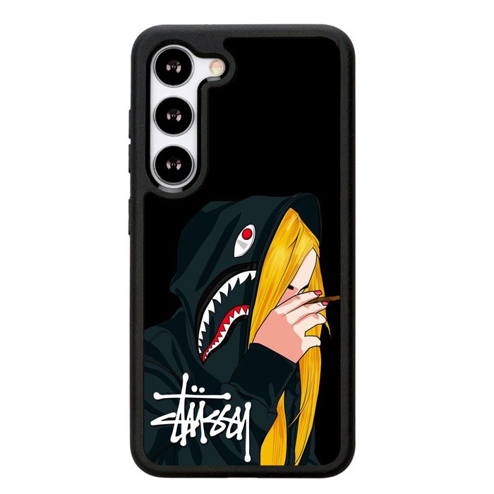 stussy Wallpaper shark X6168 Samsung Galaxy S24 Plus 5G , Samsung Galaxy S24+ 5G Case