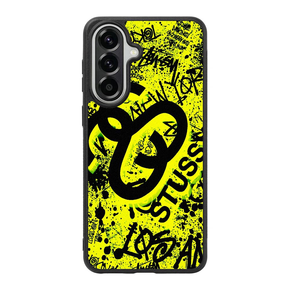 stussy yellow X6147 Samsung Galaxy A57 Case