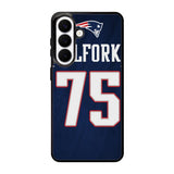 Vince Wilfork Patriots X6153 Samsung Galaxy S26 Case