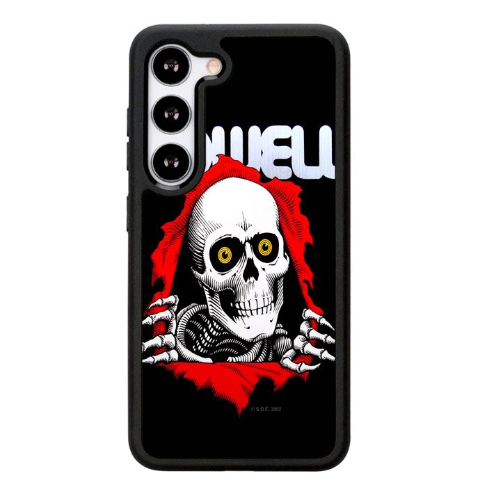Hot New Powell Skateboards Skull X0150 Samsung Galaxy S25 Plus 5G , Samsung Galaxy S25+ 5G Case