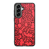 Keith Haring Colors Go Back X0151 Samsung Galaxy A37 Case
