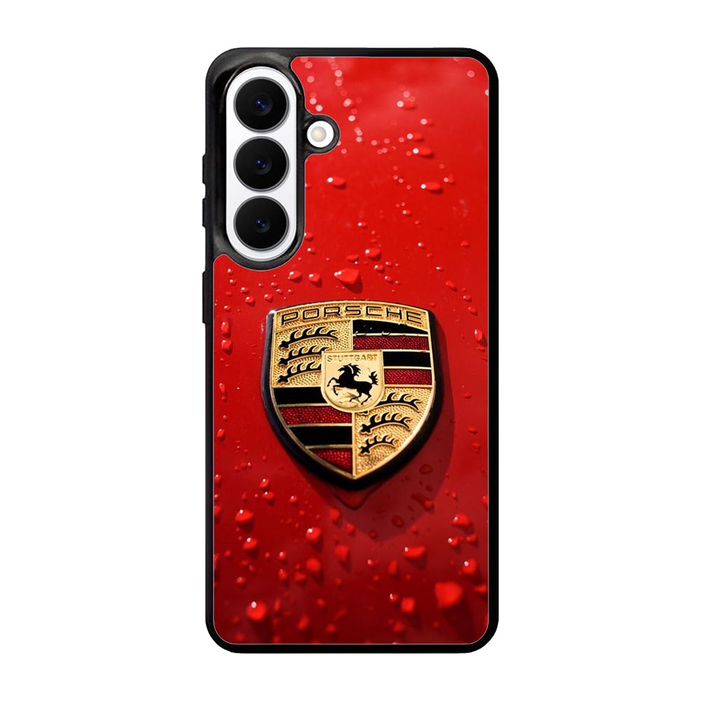 Porsche Logo Red X8906 Samsung Galaxy S26 Plus Case
