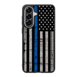 thin blue line flag X9119 Samsung Galaxy A37 Case