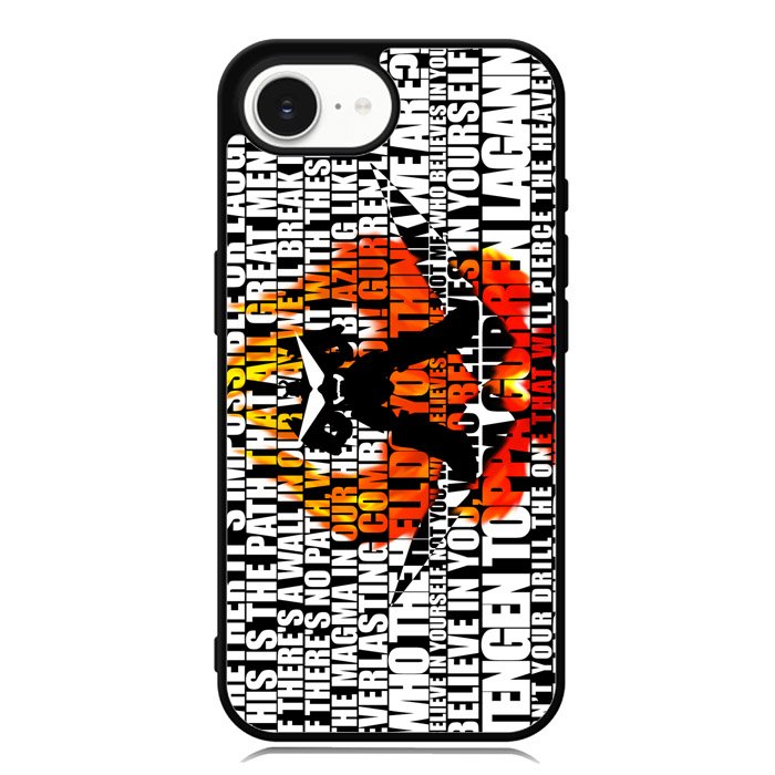 Gurren Lagann Wallpaper X0537 iPhone 16e Case