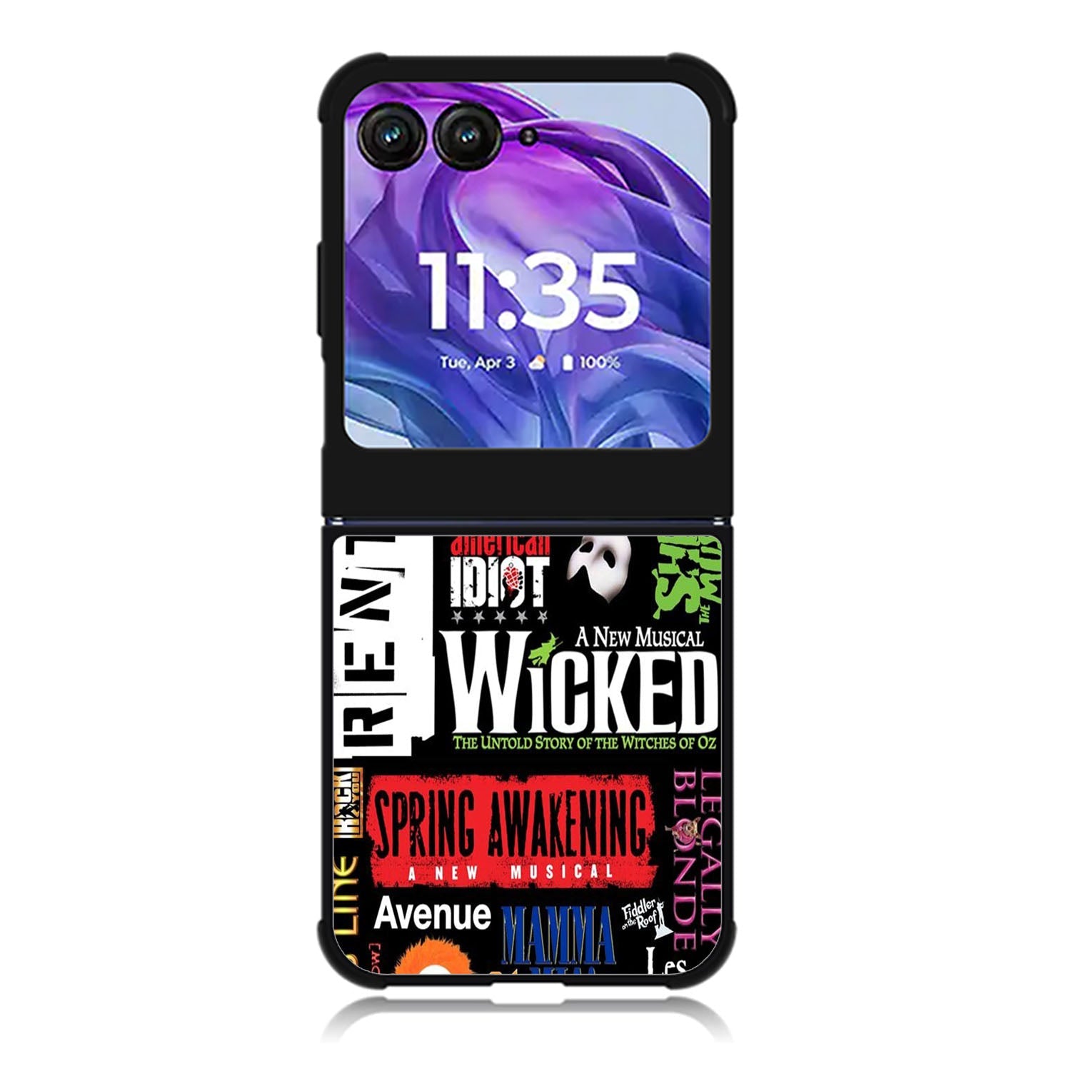 Broadway Musical Collage Motorola Moto Razr 2024 , Moto Razr 50 Case FE2263