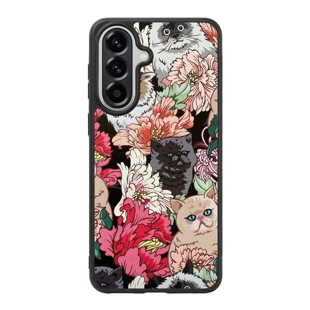 cat flower Samsung Galaxy A37 Case FE0138