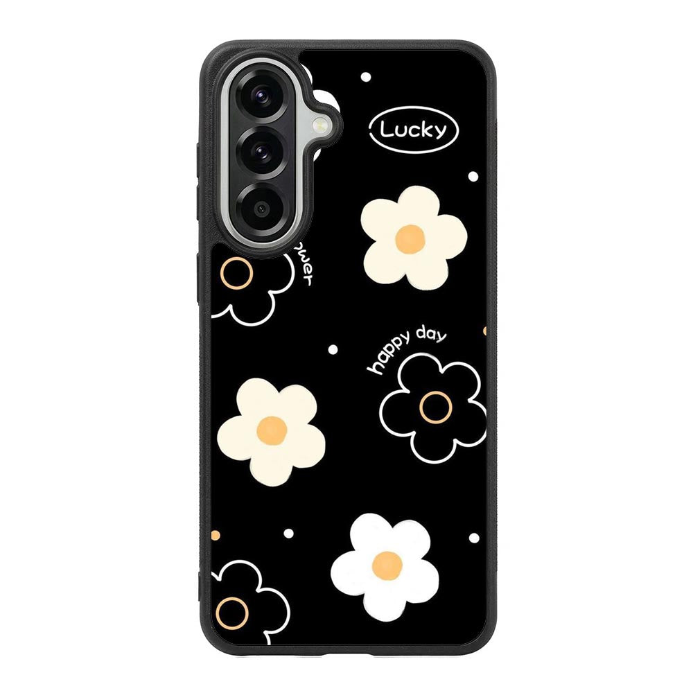 Flower black white Samsung Galaxy A57 Case FE0262
