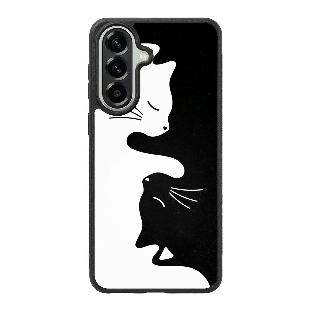 Cats yin yan Samsung Galaxy A37 Case FE0150