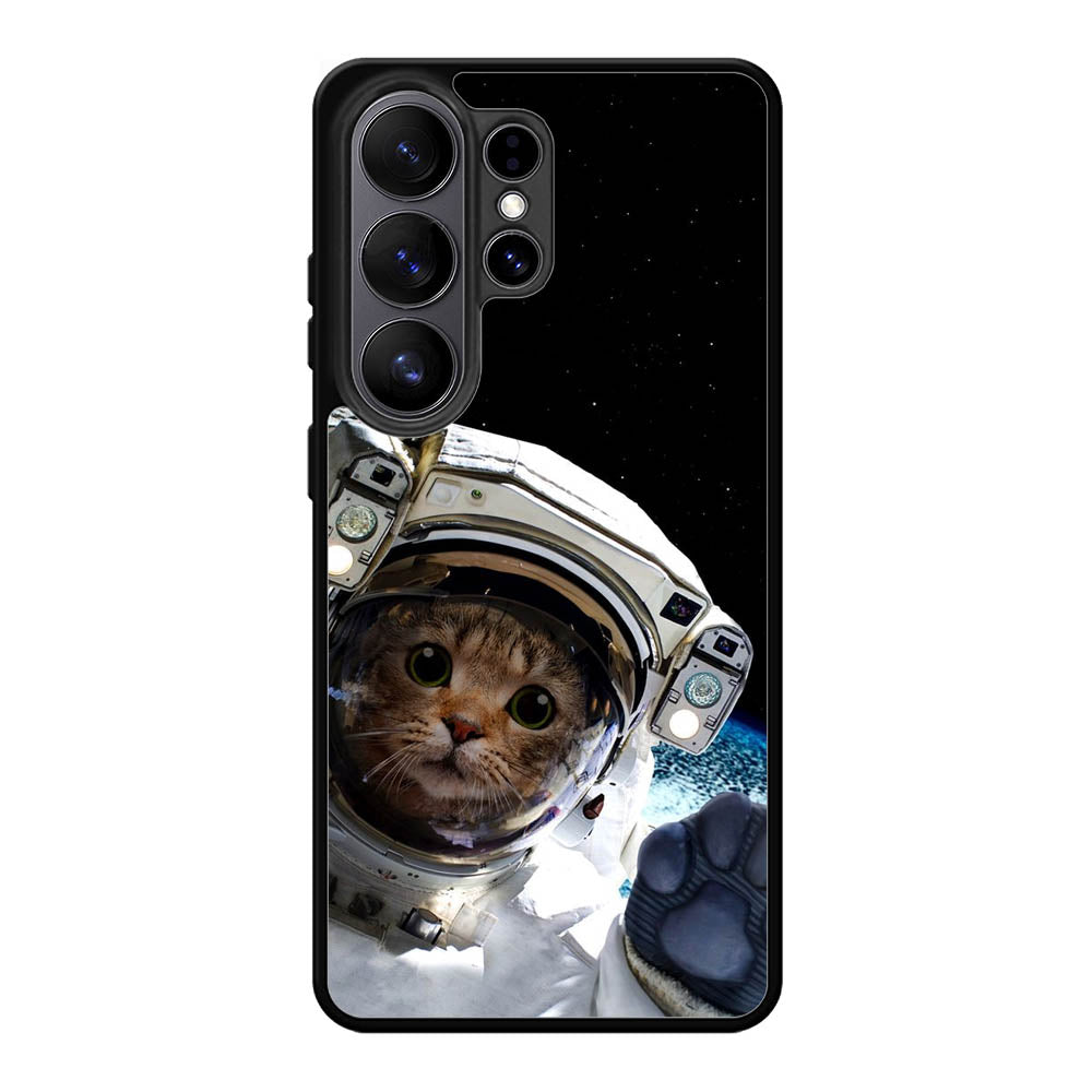 Cat astronaut Samsung Galaxy S26 Ultra Case FE0132