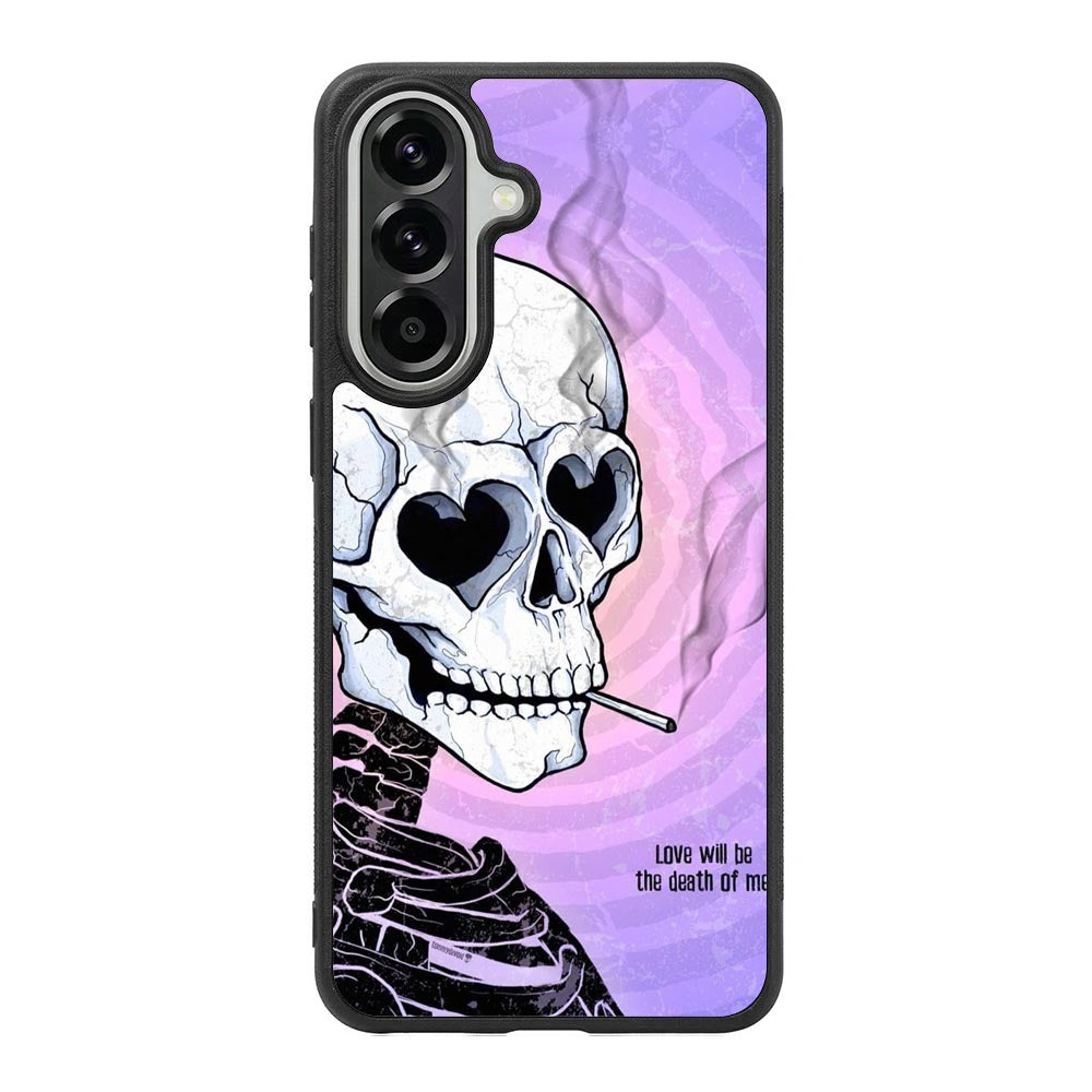 A skull falls in love Samsung Galaxy A57 Case FE0002