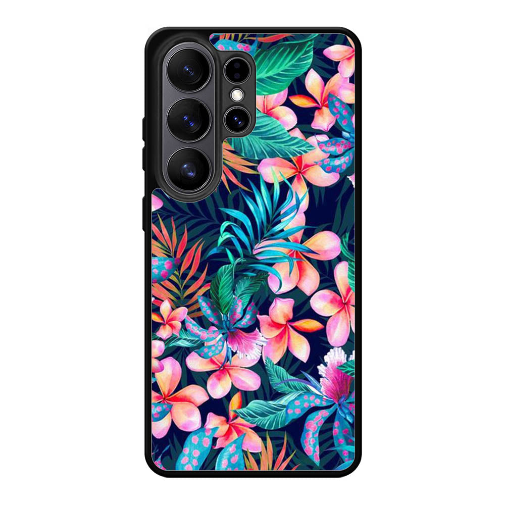 Pattern Floral Art Samsung Galaxy S26 Ultra Case FE0488