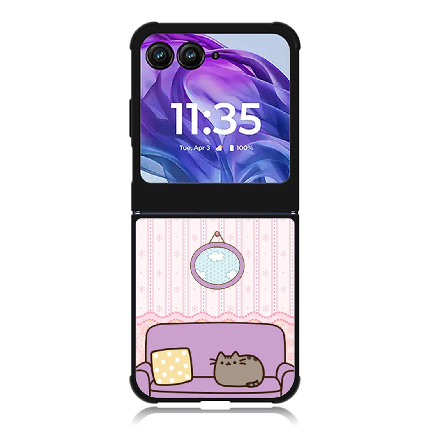 pusheen cat wallpaper Motorola Moto Razr 2024 , Moto Razr 50 Case FE2743