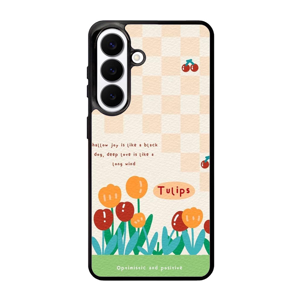 Tulips quotes Samsung Galaxy S26 Case FE0634