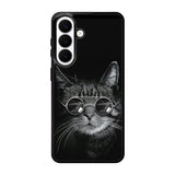 Cat art black Samsung Galaxy S26 Case FE0131