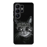 Cat art black Samsung Galaxy S26 Ultra Case FE0131