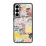 Quotes sticker Samsung Galaxy S26 Case FE0520