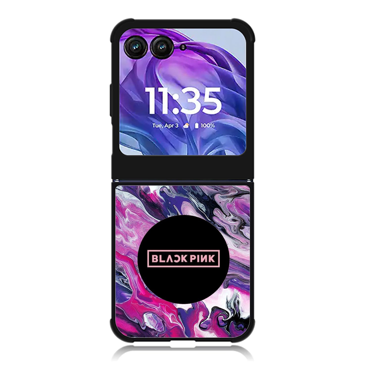 Blackpink Marble Motorola Moto Razr 2024 , Moto Razr 50 Case FE2501