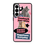 Cat Sweet Heart FSamsung Galaxy S26 Plus Case FE0147