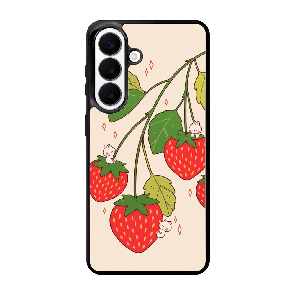 Happy Strawberry FSamsung Galaxy S26 Plus Case FE0344