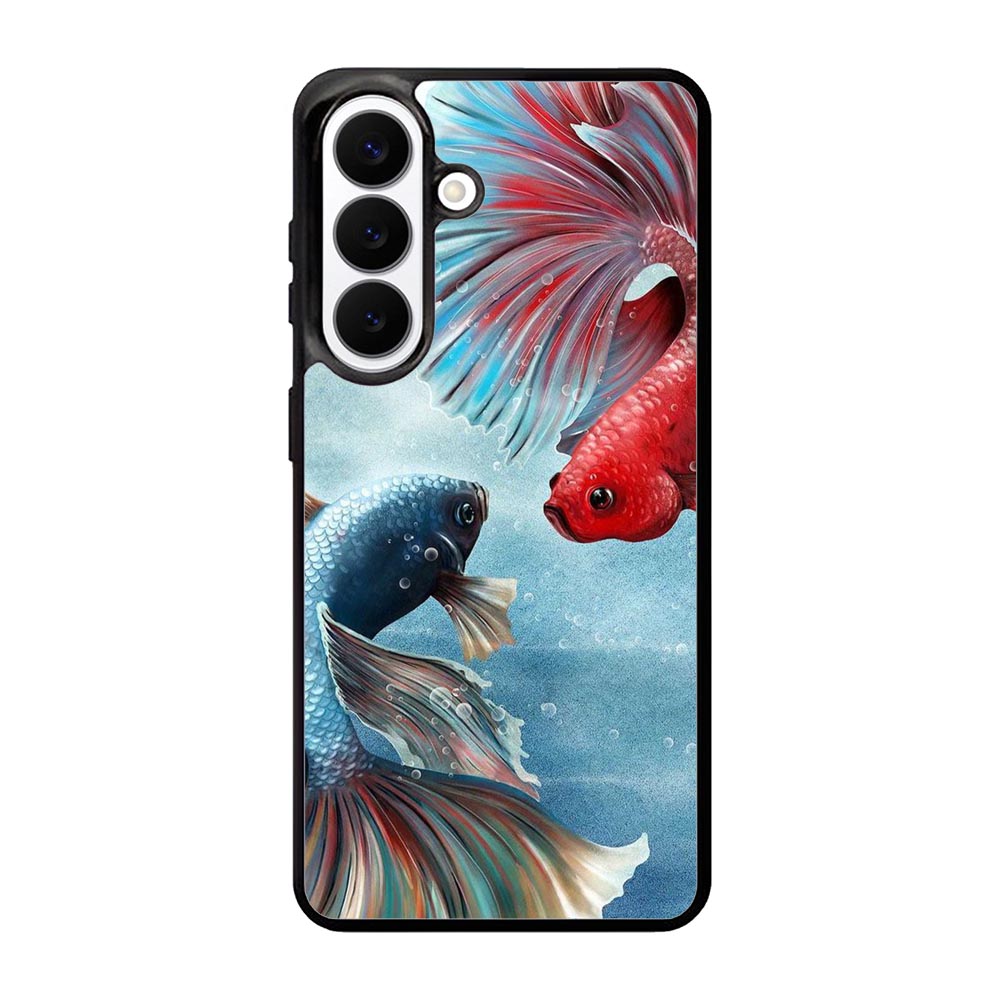 Blue Red Fish FSamsung Galaxy S26 Plus Case FE0112