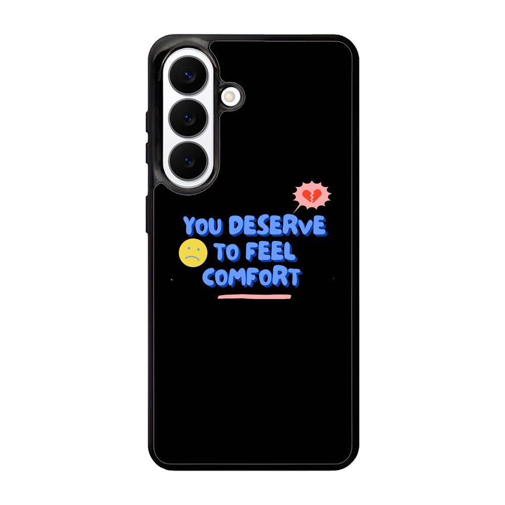 Comfort Quotes FSamsung Galaxy S26 Case FE0166