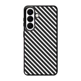 Stripe Black White FSamsung Galaxy S26 Case FE0600