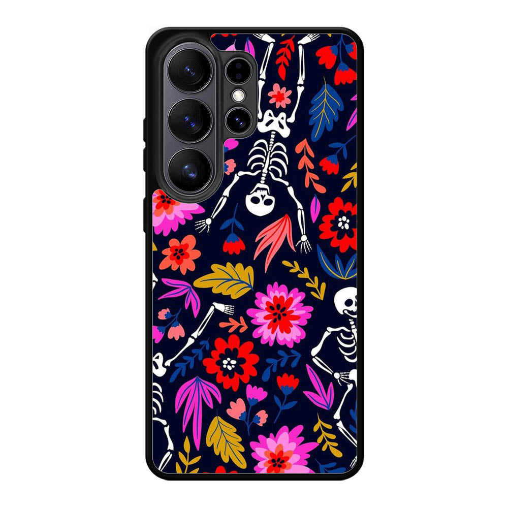 Happy Skull FSamsung Galaxy S26 Ultra Case FE0342