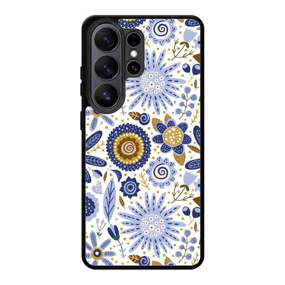 Pattern Flower FSamsung Galaxy S26 Ultra Case FE0489