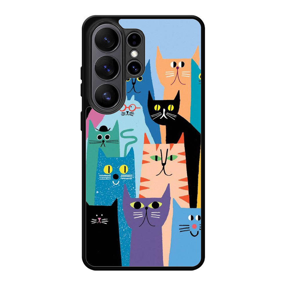 Shocked Cat FSamsung Galaxy S26 Ultra Case FE0555