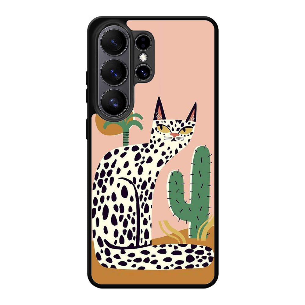 Cat Polkadot Samsung Galaxy S26 Ultra Case FE0145