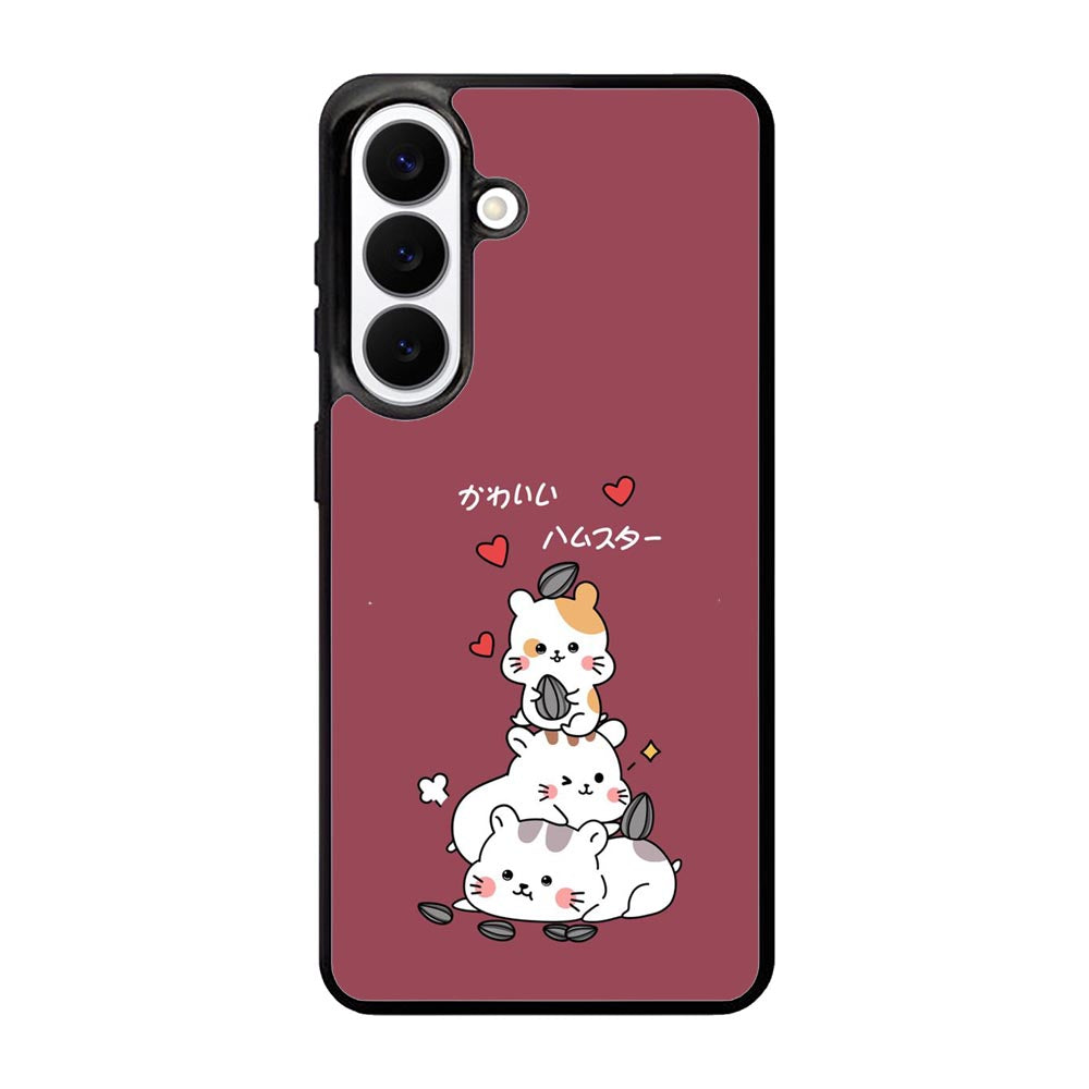 Cute Hamster Samsung Galaxy S26 Case FE0193