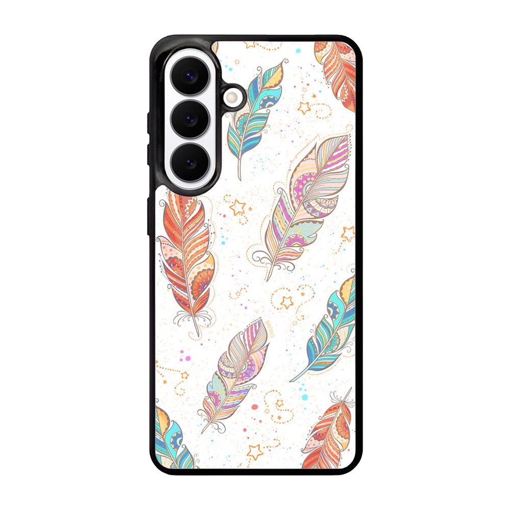 Boho Feather Samsung Galaxy S26 Plus Case FE0114