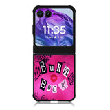 Burn Book Mean Girls Motorola Moto Razr 2024 , Moto Razr 50 Case FE3003