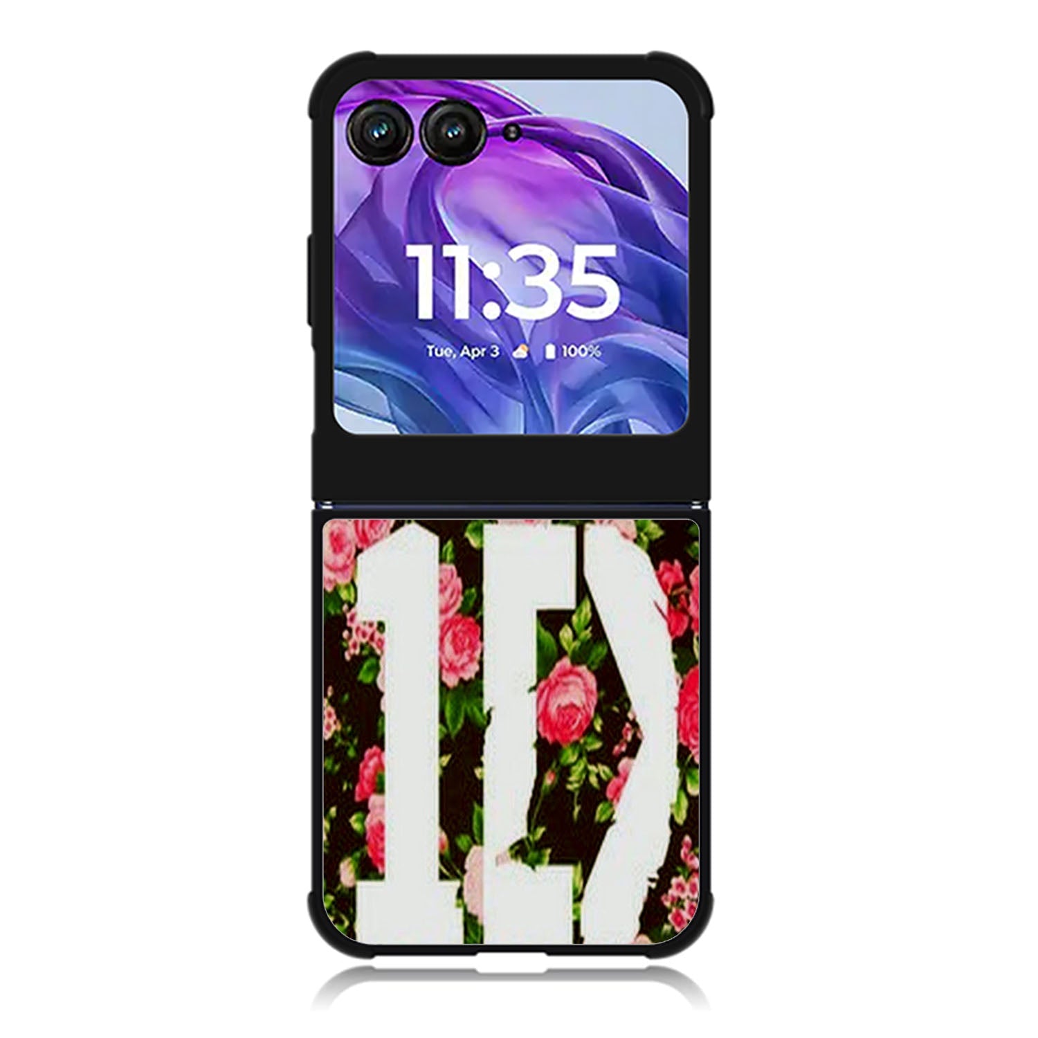 1D One Direction Floral Motorola Moto Razr 2024 , Moto Razr 50 Case FE3033