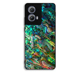 Luxury Blue Abalone Motorola Moto Edge 2024 Case FE4606