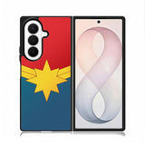 Captain Marvel Logo Samsung Galaxy Z Fold 8 Ultra Case
