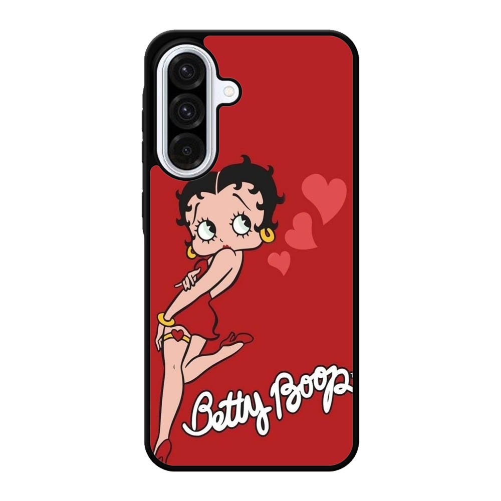 Betty Boop Red Background Samsung Galaxy A56 Case FE6126