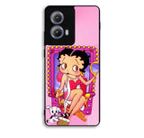Betty Boop and Dog Motorola Moto Edge 2024 Case FE5723