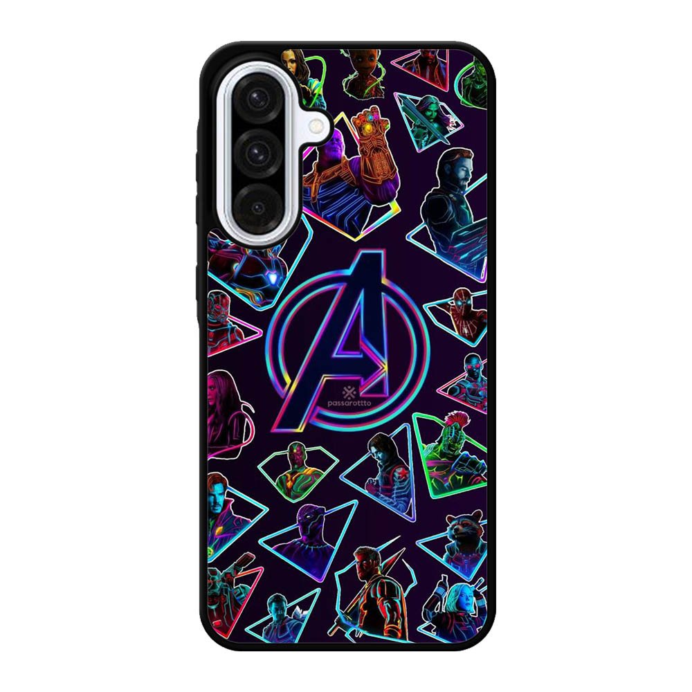 Avengers Logo And All Hero Samsung Galaxy A56 Case FE0967